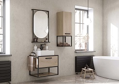 Акватон Тумба под раковину Лофт Фабрик 65 дуб эндгрейн – фотография-10